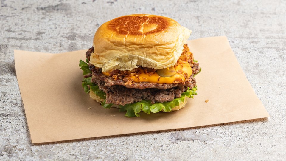 CRUNCHY Sloppy Beef - Double