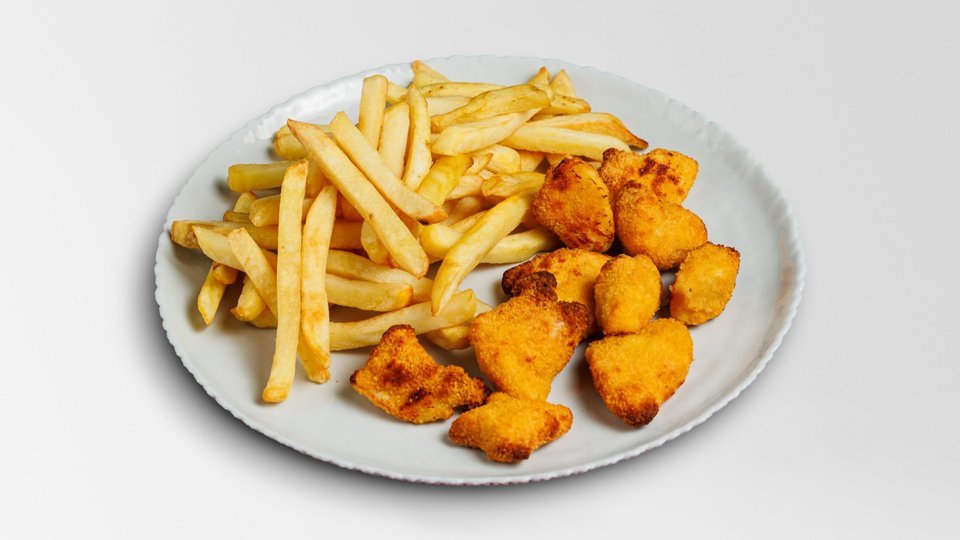 5 Κοτομπουκιές + 1 Πατάτες +1 Fanta Κόκκινη 0.33 l Kids
