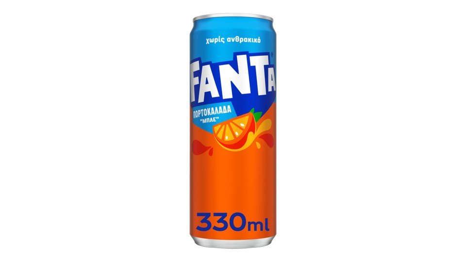 Fanta Μπλε 0.33 l